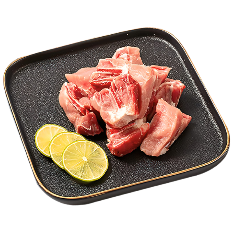 京觅 黑猪厚前排条 净重4斤 汤骨 免切排条 京东生鲜 源头直发