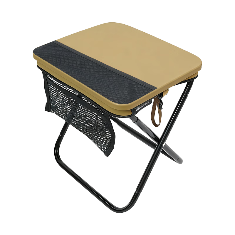 喜馬拉雅戶外折疊椅便攜多功能釣魚椅露營(yíng)小馬扎可疊放小板凳家用座椅 超輕折疊椅黑色