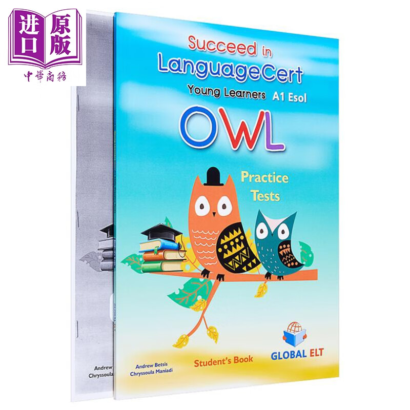 Succeed in LanguageCert Young Learners Owl CEFR A1 Practice Tests 朗思少儿英语考试练习套装教辅书OWL A1