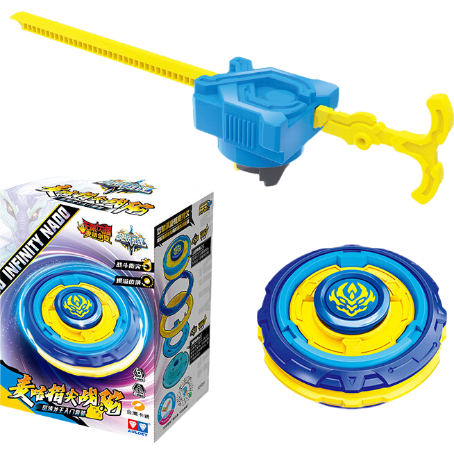 奧迪雙鉆奧特曼蛋仔派對(duì)麥咭指尖陀螺橡皮檫解壓玩具趣味男孩女孩新年禮物 麥咭指尖戰(zhàn)陀套裝(怒濤龍王)