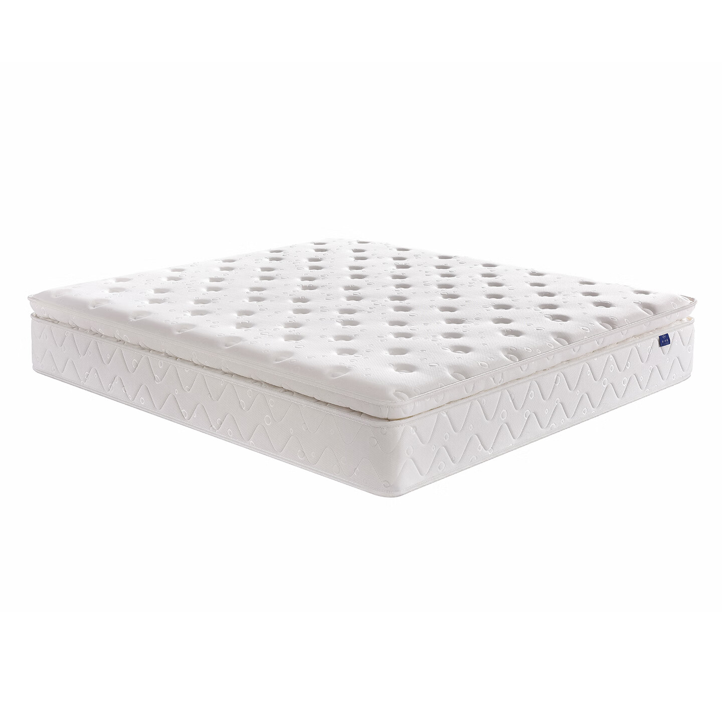 针织棉乳胶软硬两用高弹棉独袋静音弹簧席梦思床垫