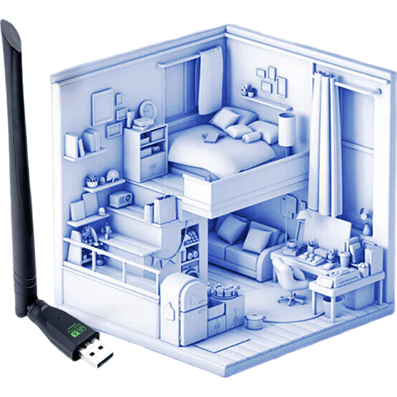 WiFi6������USB��������5G ˫Ƶǧ��wifi������̨ʽ�����ԱʼǱ���������wifi�������������� ��300M�����ߡ�WiFi6��������