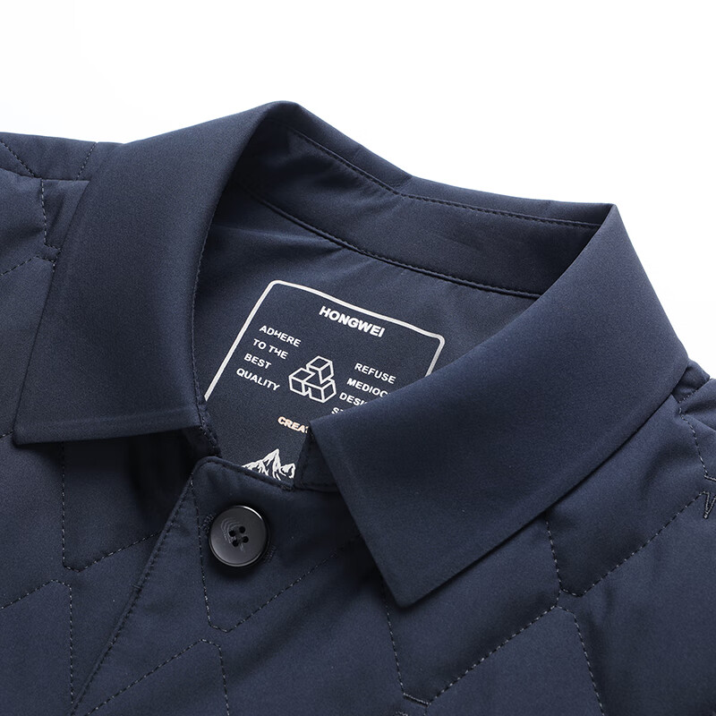 拾福(SHIFU)中老年男装冬季休闲商务棉服夹克外套男保暖棉衣上衣爸爸装衣服 墨绿色 4XL (195)