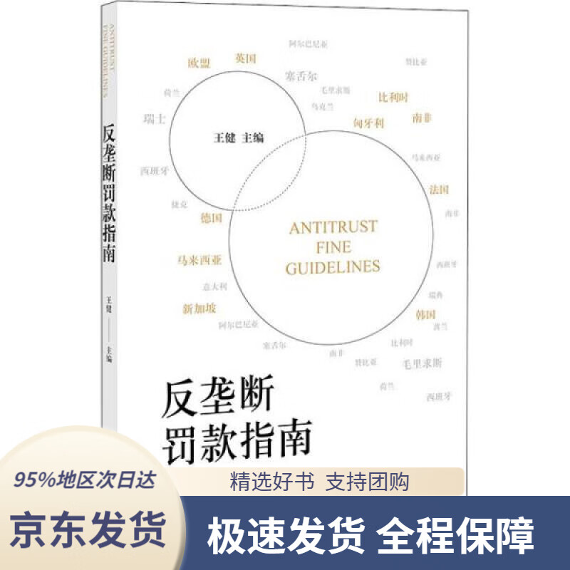 反垄断罚款指南王健法律出版社9787519750961