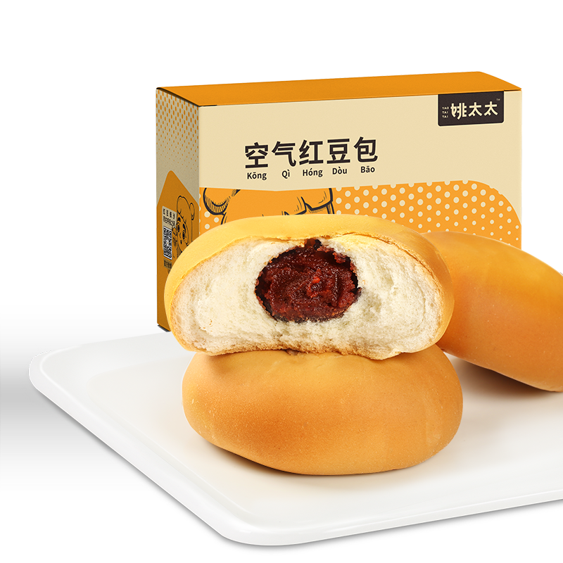 历史价格查询|京东饼干蛋糕榜单|姚太太空气红豆餐包面包介绍与评测
