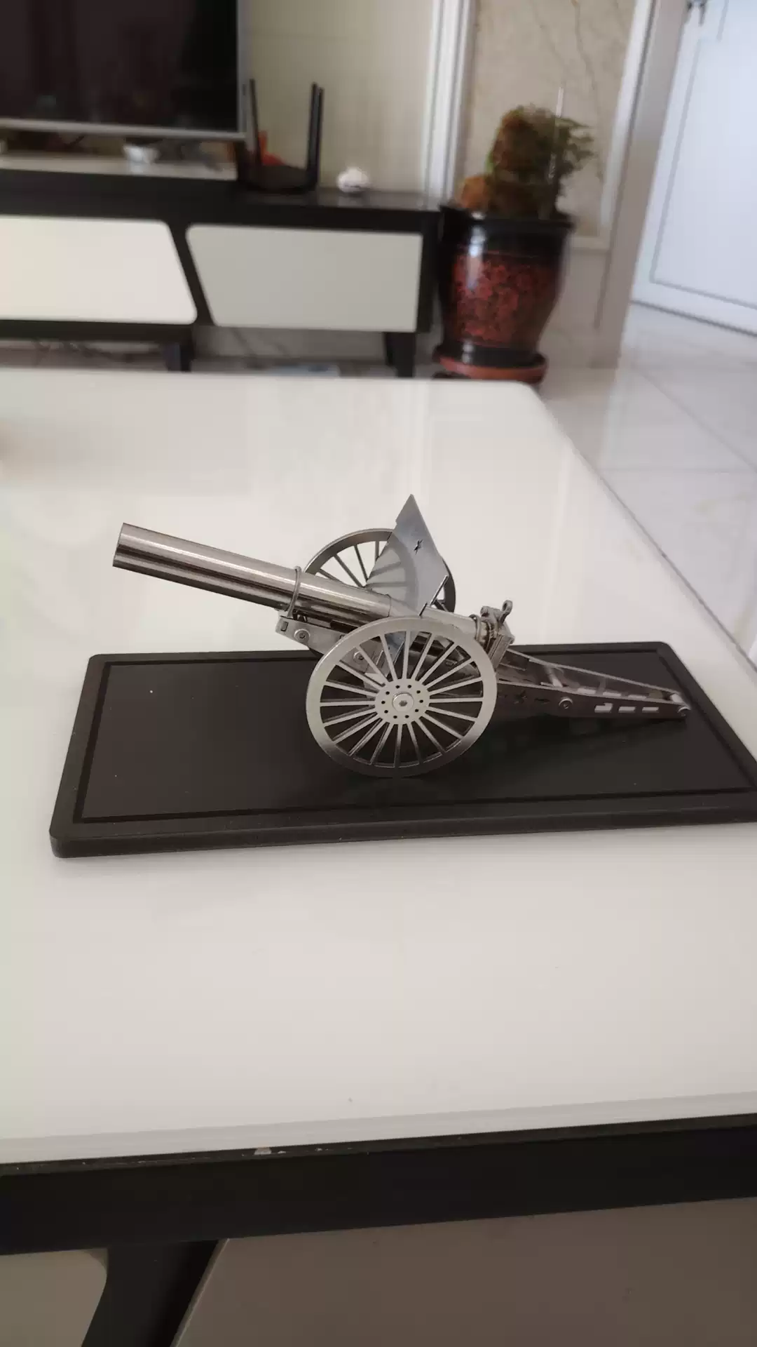 网红爆款经典大炮摆件收藏经典拿破仑榴弹炮春节玩具 拿破仑步兵炮