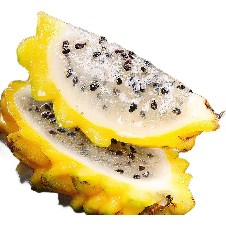 西双版纳【超甜燕窝果】麒麟果当季水果京东包邮-发财 宝宝果带箱2斤 7-11个果 单果50g起