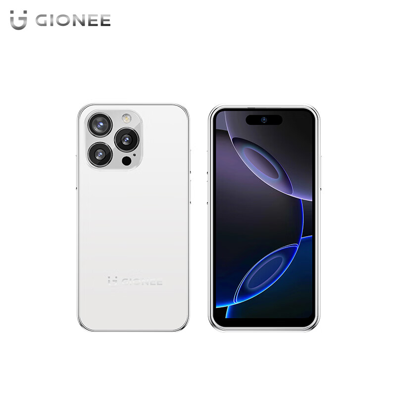 Gionee金立迷你智能小手機(jī)新款mini NX16雙卡全網(wǎng)通支持5G卡 4英寸小屏手機(jī) 打視頻通話學(xué)生卡片機(jī)輕便攜 白色 6+64G