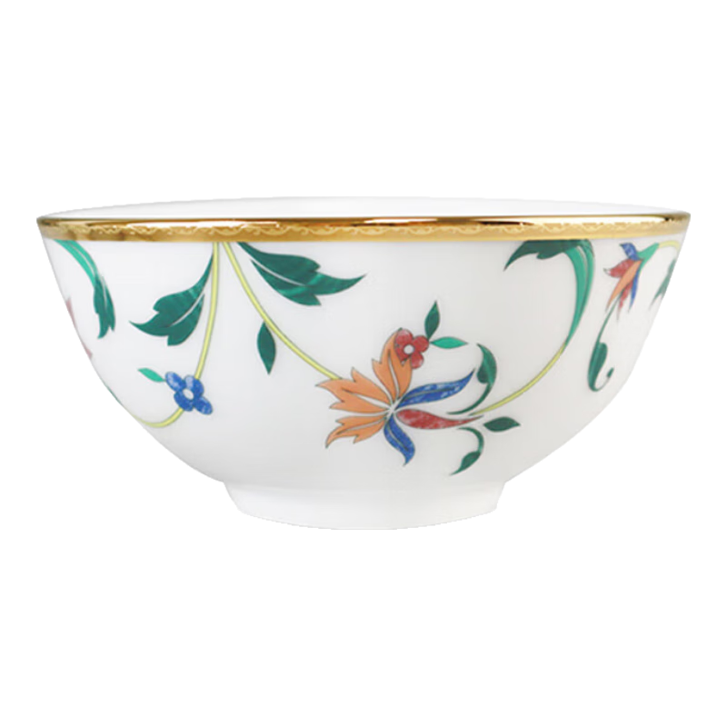 則武N(xiāo)oritake進(jìn)口陶瓷餐具套裝家用田園風(fēng)餐盤(pán)高顏值盤(pán)子朋友喬遷禮物 BOUNTIFUL GARDN米飯碗