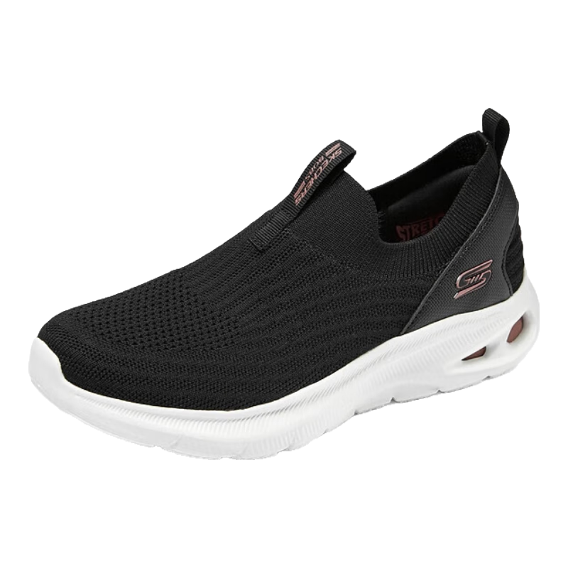 斯凯奇（Skechers）新年礼物女鞋懒人一脚蹬网面健步鞋休闲鞋外穿运动鞋跑步鞋117440