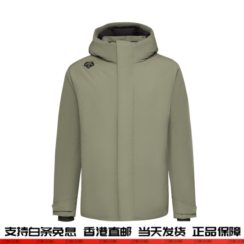 迪桑特(DESCENTE)休閑運動戶外 SKI STYLE系列 運動休閑羽絨服 男款 KK-KHAKI M