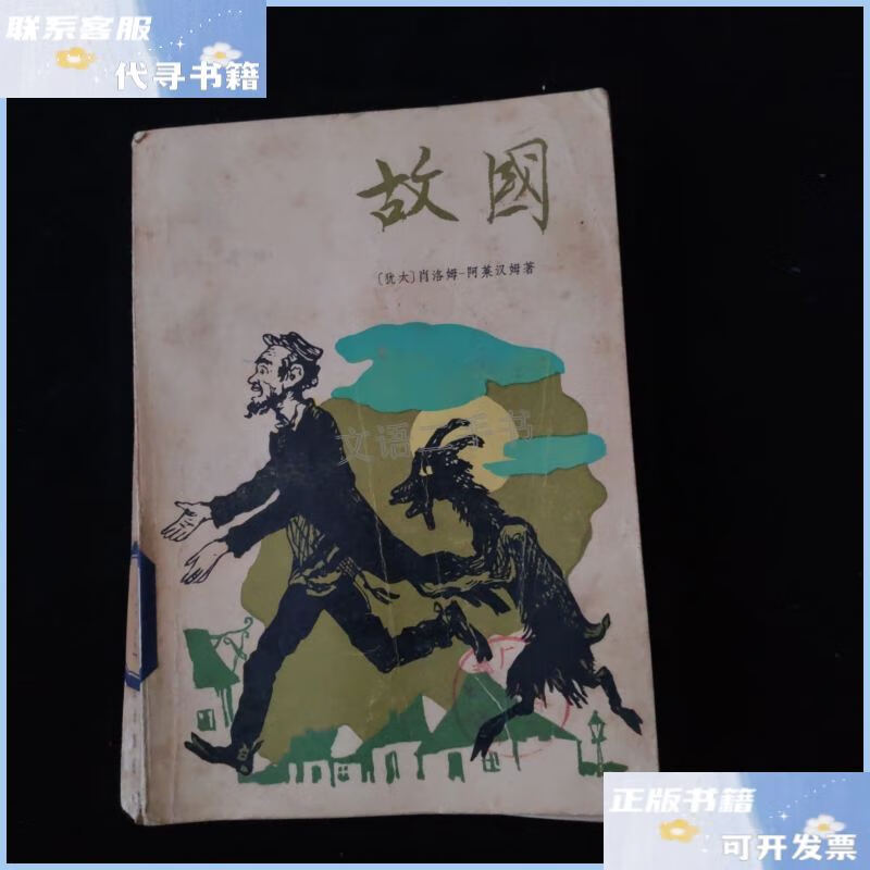 故国 /肖洛姆 海译文出版社