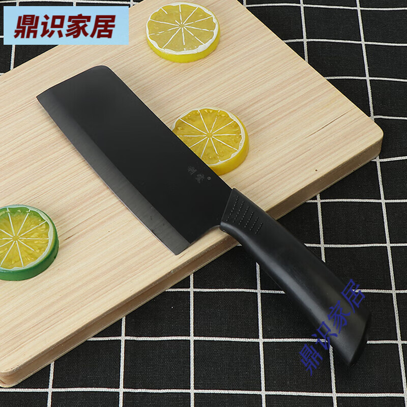 利瓷陶瓷菜刀镜面黑刀陶瓷菜刀 亮黑镜面工艺黑刃陶瓷刀菜刀 6寸斜口镜面黑刃菜刀 60°以上15.2cm115mm