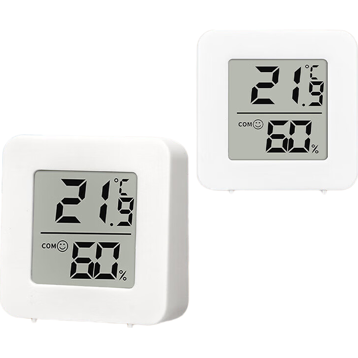温湿度计高精度室内家用婴儿房壁挂室干湿温温度表 基础款-1个装