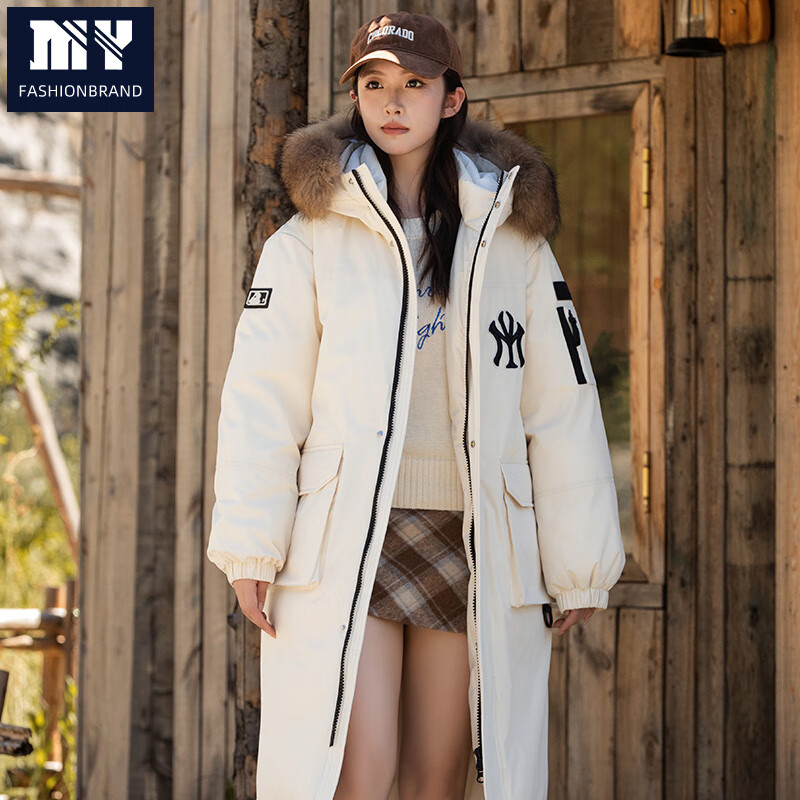 MY2025工装款男士秋冬新款外套机能防风防水宽松休闲翻领加厚外套 MY962米白色 XL