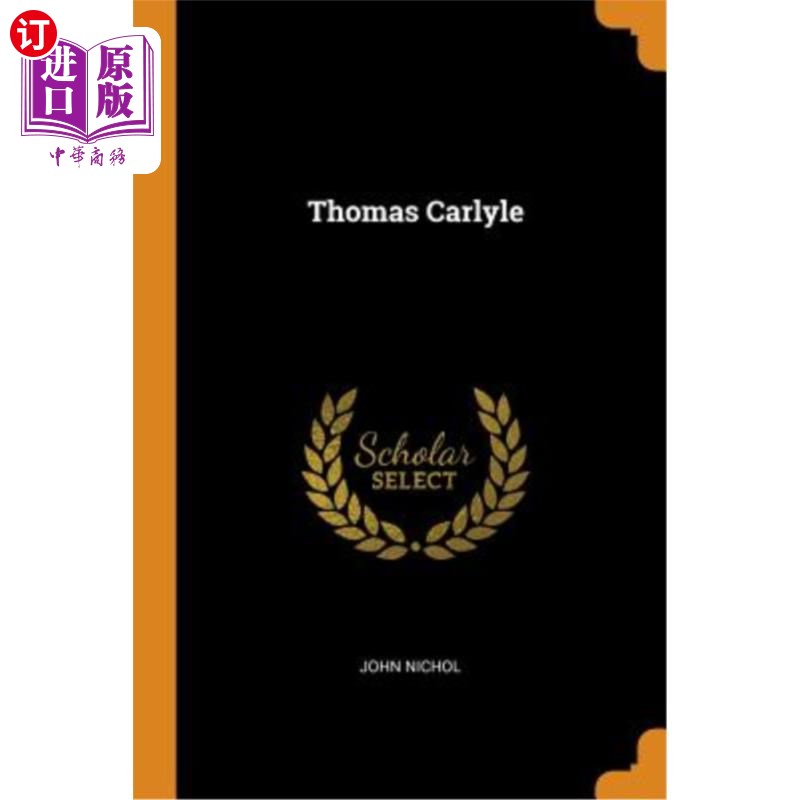 海外直订thomas carlyle 托马斯卡莱尔