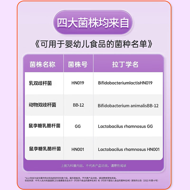 澳拉童话益生菌粉固体饮料4大益生菌+益生元呵护肠胃 四益生菌粉 30袋*3罐