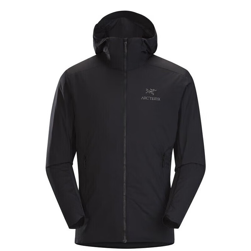 始祖鸟（ARC'TERYX）买手代购始祖鸟Atom SL Hoody男款轻便阿童木连帽软壳冲锋衣夹克 Black XS