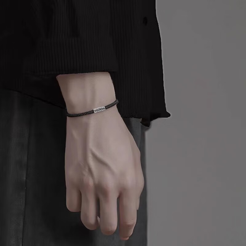 链男新中式小众手工编织手饰个性百搭民族风高级感饰品 S198-A(锦鲤手链