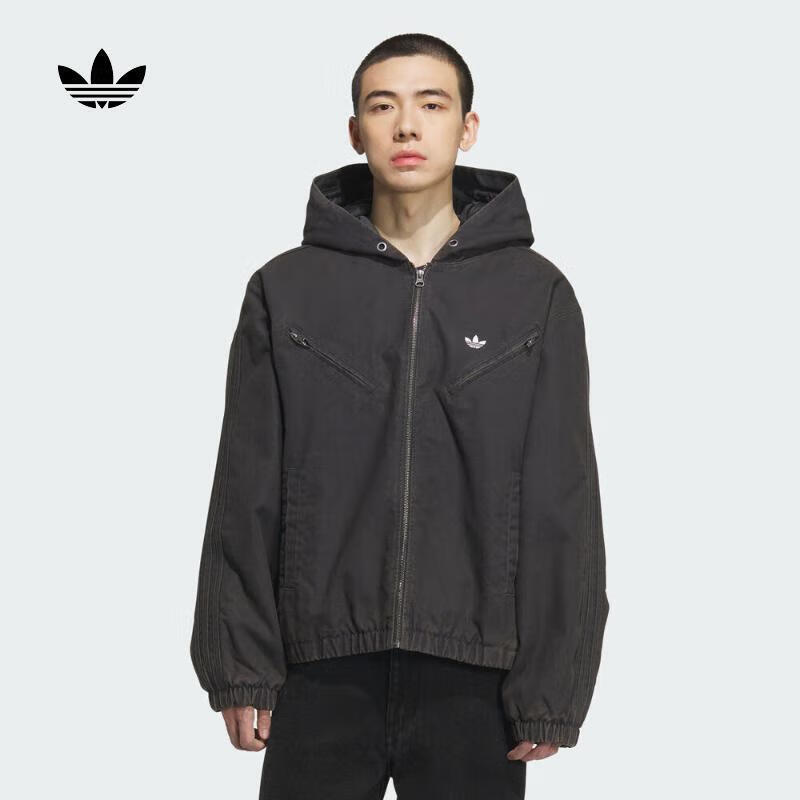 阿迪达斯 （adidas）【滔搏运动】Originals三叶草男子PRE ESS JKT PAD棉服 KC2640 L