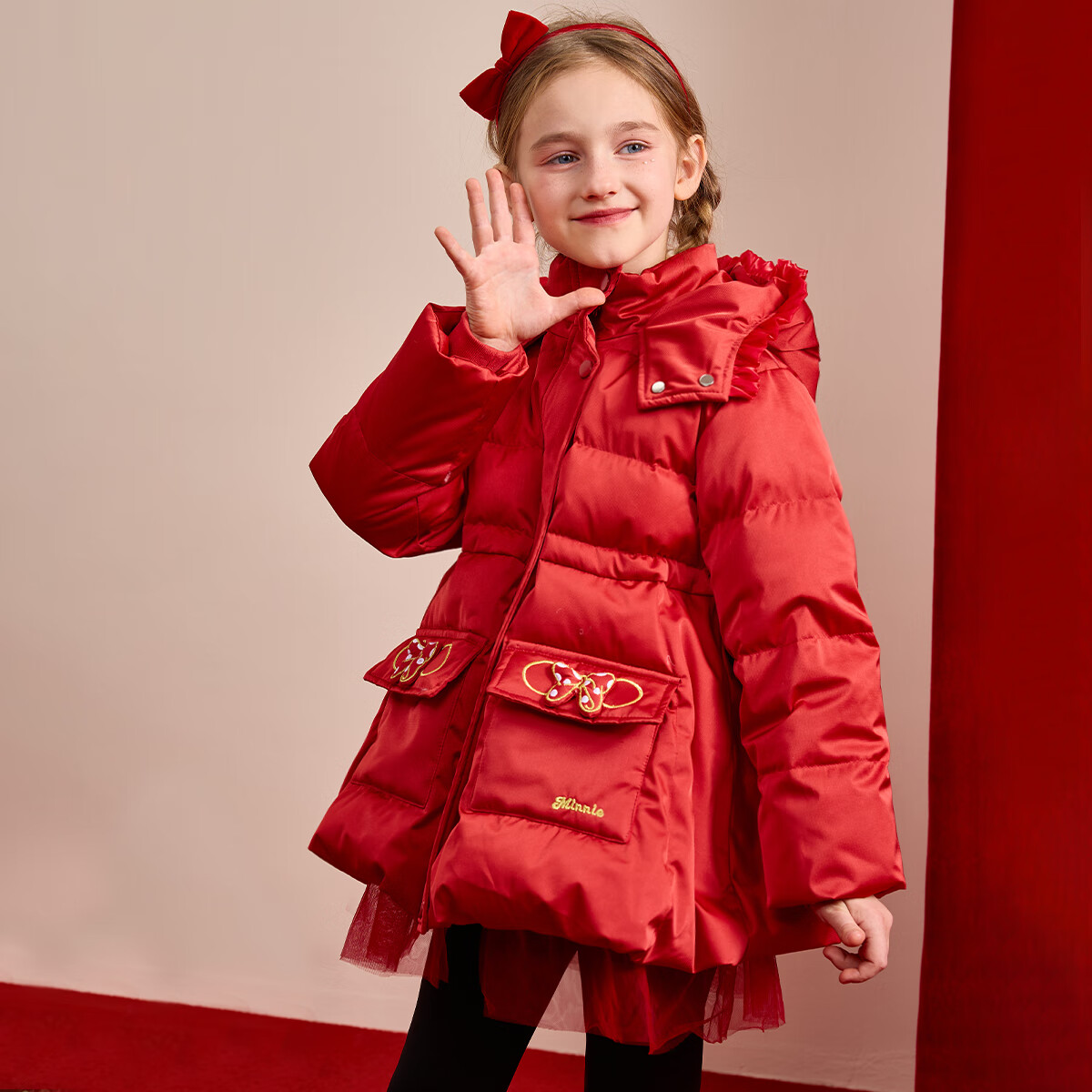 ʿᣨDisneyŮͯг޷2025¿ɴȹѼ޼Ӻůñ ɫ620 90Ѽ  120cm Լ112g