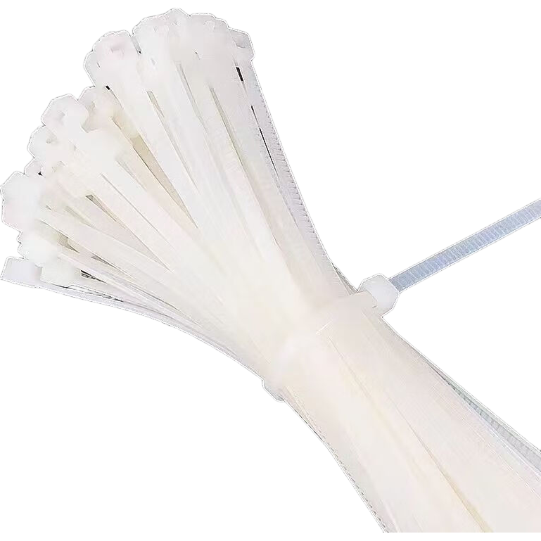 汽车修理自锁式尼龙扎带束线带固定捆绑塑料卡扣20cm 20条（颜色随机）