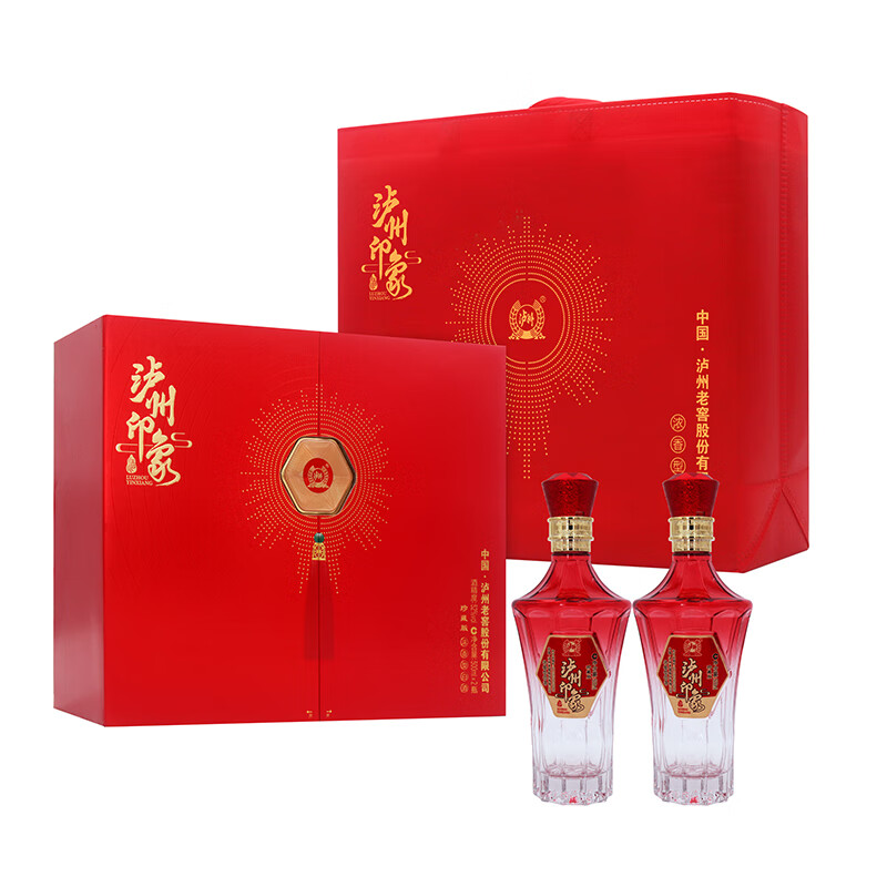 泸州老窖泸州印象珍藏版52度浓香型高度白酒整箱送礼宴请婚宴喜酒礼盒装 52度 500mL 6瓶