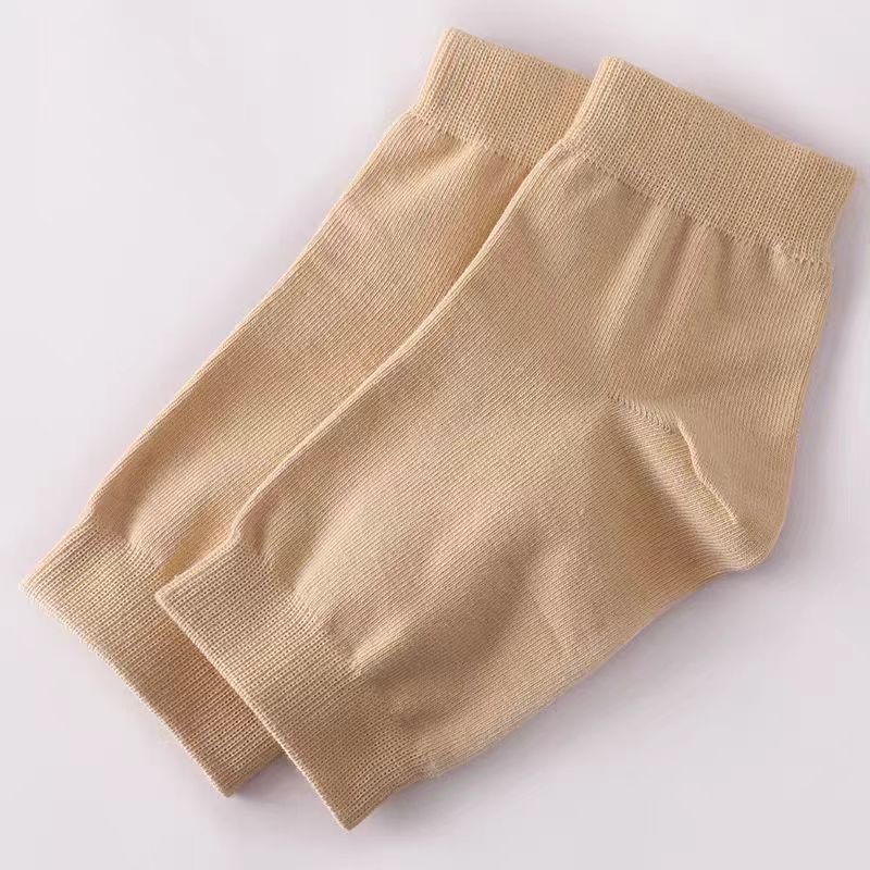 OEMG四季純棉護(hù)腳脖襪套保暖男女短款防寒護(hù)腳踝腳腕透氣薄款高彈腳套 膚色棉護(hù)腳踝【一對裝】 均碼