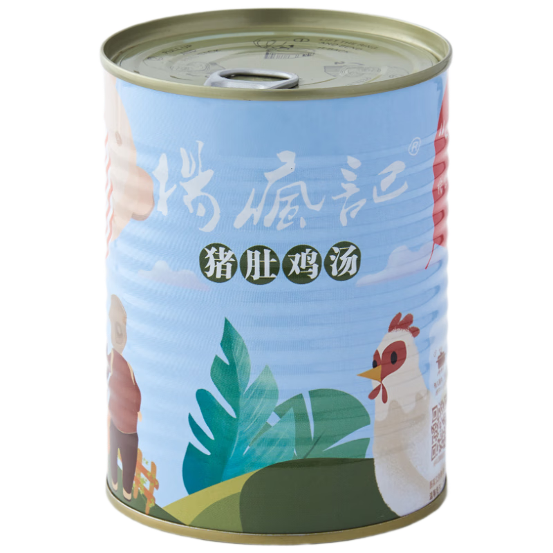 杨疯记 猪肚鸡汤520g/罐 精选脆猪肚老母鸡营养滋补露营加班懒人速食汤