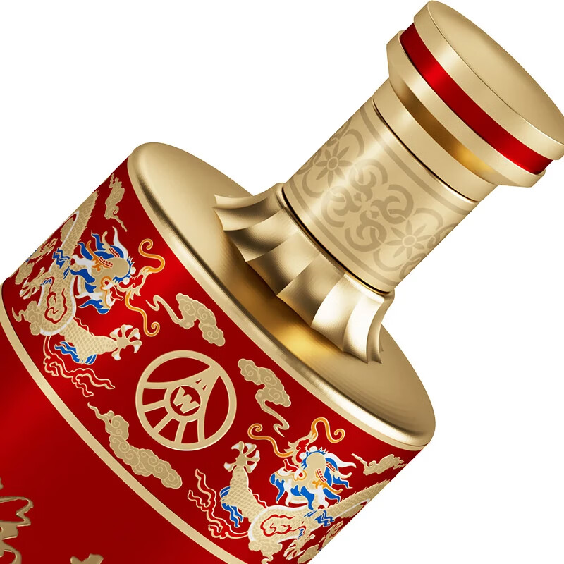 五粮浓香618【五粮液股份出品】 福喜迎门 纯粮酿造白酒 端午送礼宴请 52度 500mL 18瓶 臻选红3箱装