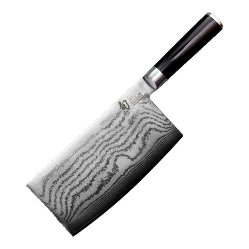 貝印旬刀貝印菜刀日本原裝進(jìn)口大馬士革花紋家用中式切菜肉切片刀具