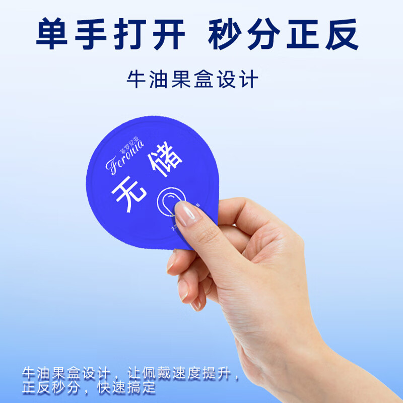 菲罗尼亚001避孕套聚氨酯安全套套超薄润滑无感裸感入计生情趣成人用 【大储 无储 小储 】33只