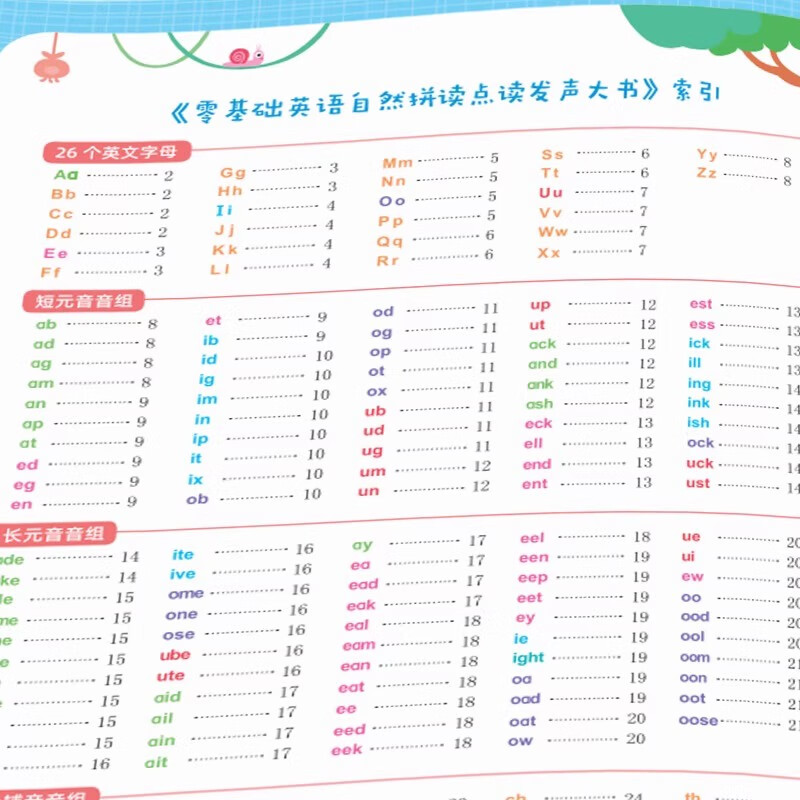 海润阳光手指点读发声大书 3-6岁发声书儿童早教零基础英语学习自然拼读儿童拼音学习全解儿童古诗文基础大开本学习书籍 零基础英语学习自然拼读