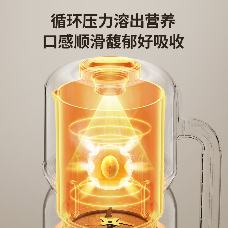 蓝宝(BLAUPUNKT)德国蓝宝破壁机家用1-4人豆浆机小型高压直流全自动免煮柔音易清洁五谷杂粮1-2人新年礼物D1 【柔音免滤】直流电机-奶油白