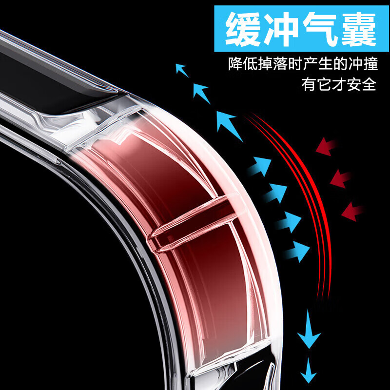 禾壳【全网热销丨发黄包赔】适用苹果17pro手机壳iphone17Pro保护套镜头全包硅胶透明四角气囊防摔软壳 透明色【升级TPU硅胶不发黄+可发放卡片四角防摔】 iphone12