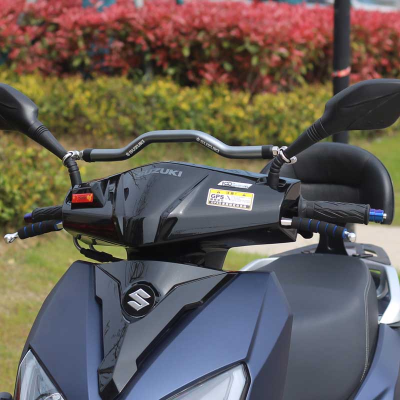 uu125ue125手机导航支架 银色上沿横杆