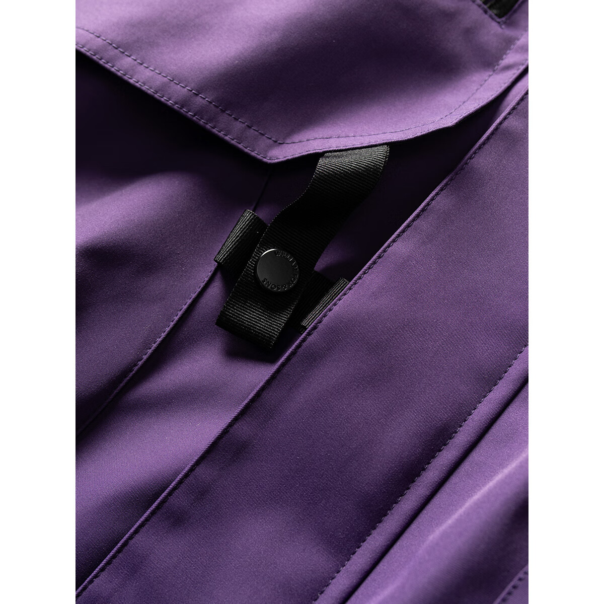 William fox&sons新型三防户外面料人体工学立体裁剪机能轻户外男女同款仿冲锋夹克 鸳鸯紫【防水外壳 可拆卸羽绒内胆】 M /48