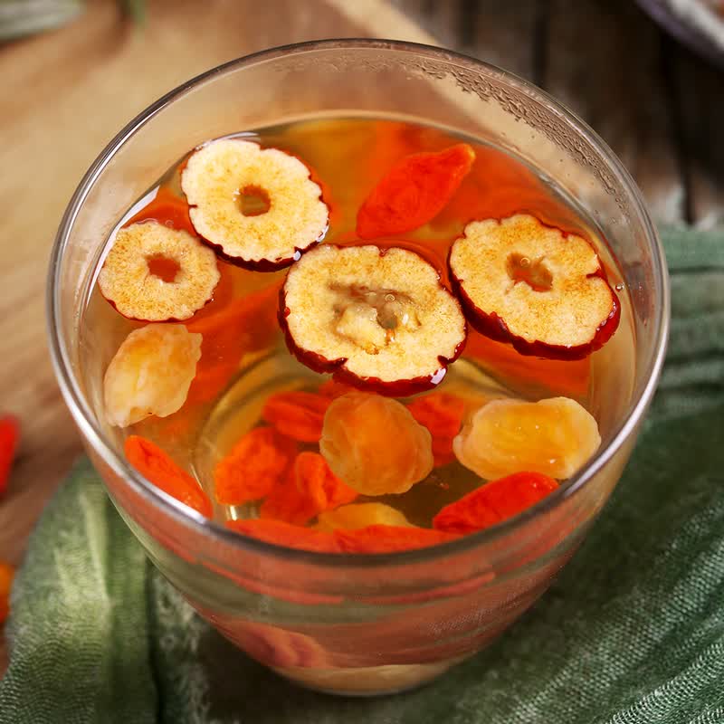 皇茅桂圆红枣枸杞茶花茶组合女人花草茶泡水喝的水果茶红枣茶3罐