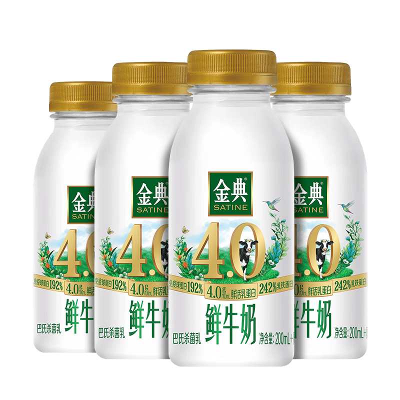 ��� 4.0g������ţ�� ƿװ ���´�ţ�� 235ml 4ƿ 22.61Ԫ