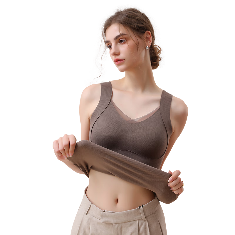 ���ڲ�����è�˱�ů����Ůʿ���º����޲�˿���ص�����⴩���ؼ��޼Ӻ�ɫ2XL 104.8Ԫ��2��(��52.4Ԫ/��)