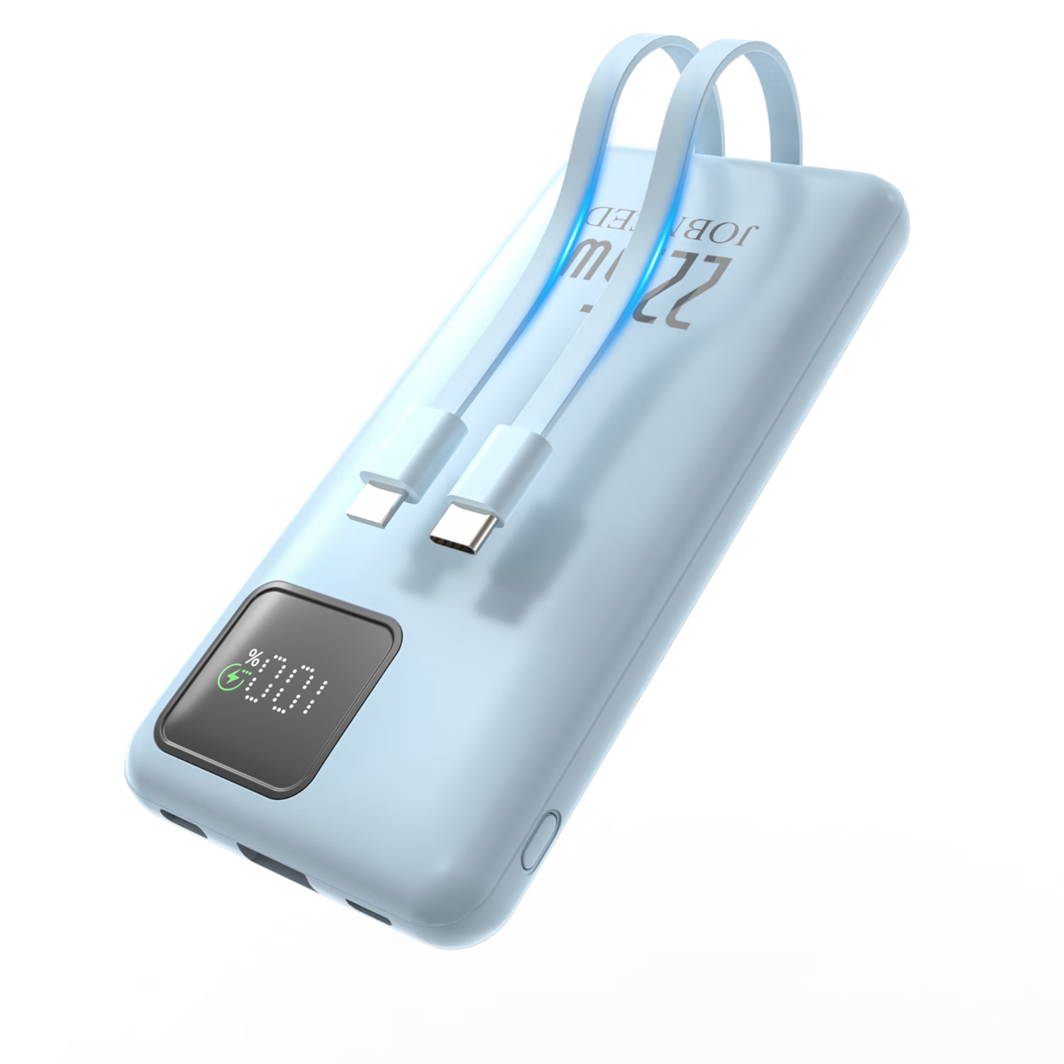 铁达信【新国标3C认证】22.5W超快充10000毫安 移动电源自带双线 苹果iPhone17小米17华为可上飞机充电宝 【蓝色】22.5W快充/1万毫安/安卓苹果通用