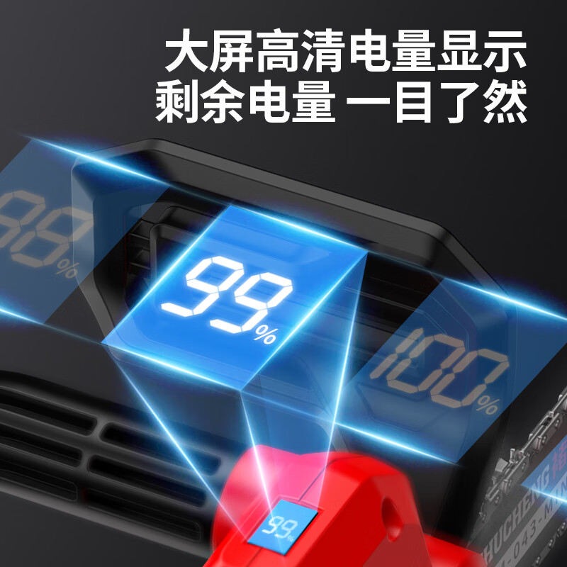 褚创锂电锯充电式家用锯小型便携单手电链锯园林户外伐木修枝免安装款 免安装8寸无刷锂电锯+背包电池