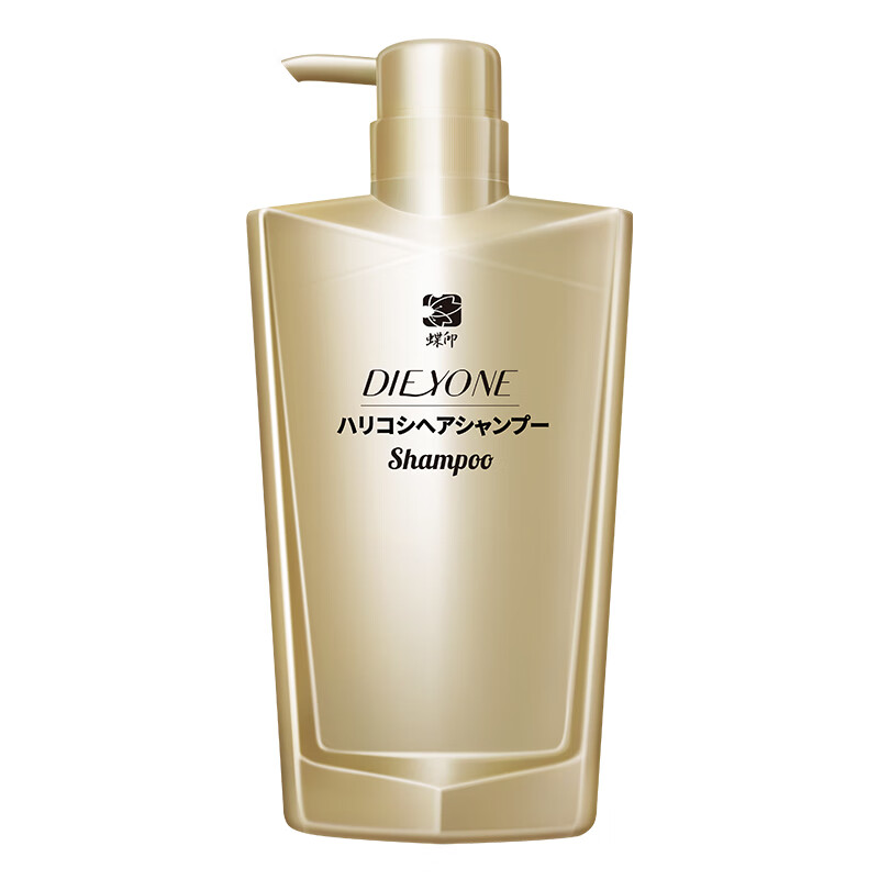 蝶印【日本原装进口】马油防断发洗发水500mL 无硅油蓬松强韧修护发丝 防断洗发水+滋养护发素1000ml