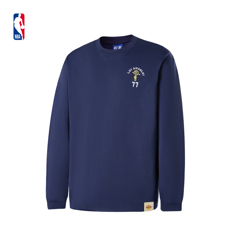 NBA官方球场生活系列长袖T 藏青(卢卡东契奇) L