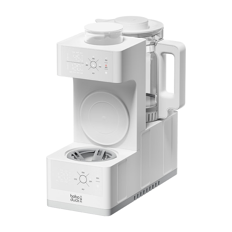 boboduck大嘴鸭全玻璃恒温壶 定量泡奶机三合一泡奶摇奶一体机多功能喂养台 6296