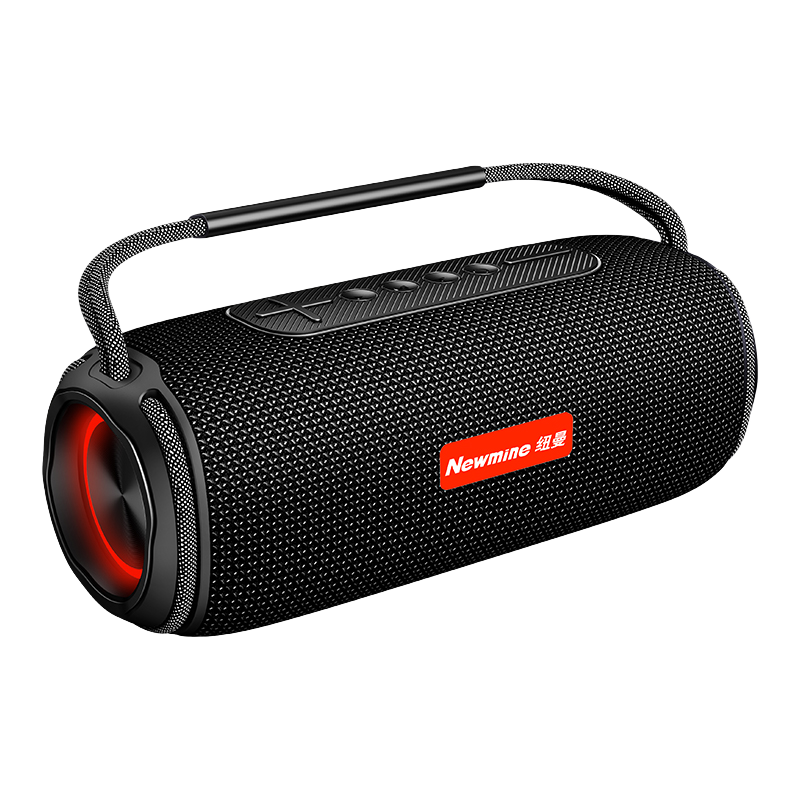 百亿补贴：纽曼N20蓝牙音箱 音响户外广场舞家用桌面低音炮手提便携迷你小钢炮U盘电脑手机高音质无线小音响黑色 268.2元(含国补)