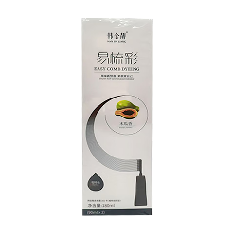韩金靓易梳彩染发霜302号180ml（植物调理型）【临期清仓】