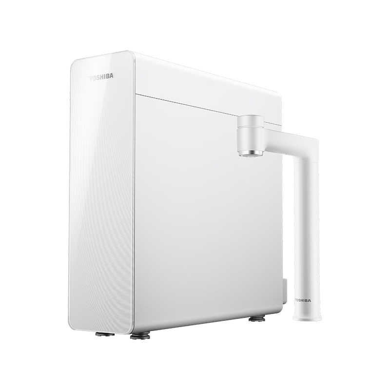 东芝（TOSHIBA）净水器套装【大白梨TFA1000+壁挂管线机TG-02】0阻垢剂0陈水 RO反渗透 4℃真冰点 直饮机 净水套购