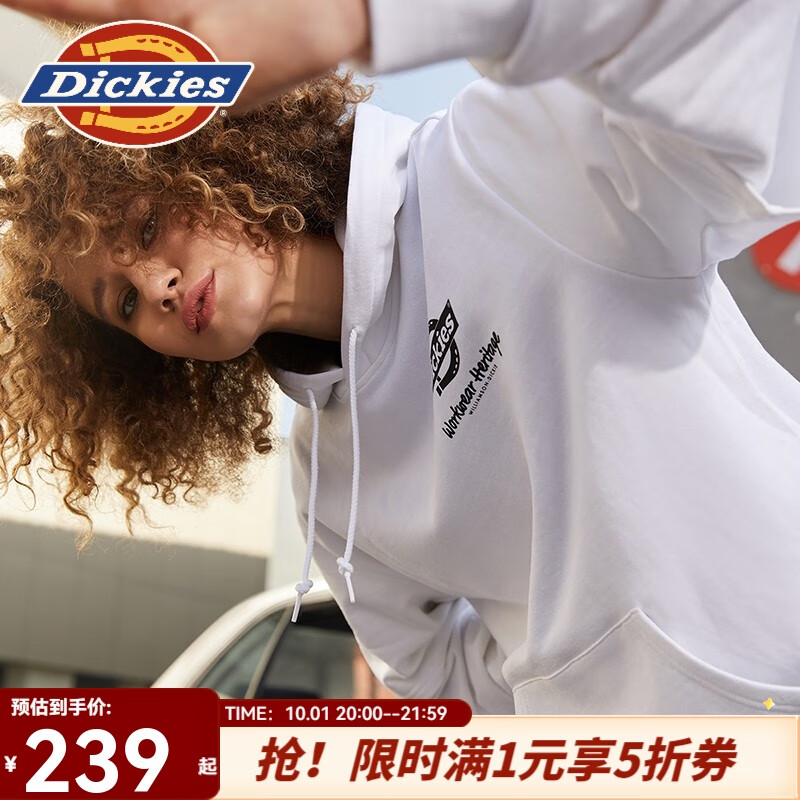 Dickies���� ��Ůͬ�����¿�logoӡ����������ñ���� ����ŮDK008875 ��ɫ XXL
