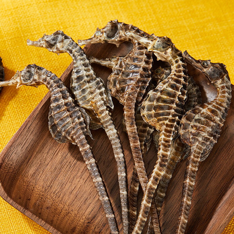 碧水绅蓝（EcoSenlay）高端优质海马干滋补营养礼盒儿童家人男女滋补营养膳食海马粉 1对3克 【共5对】 1个*1盒